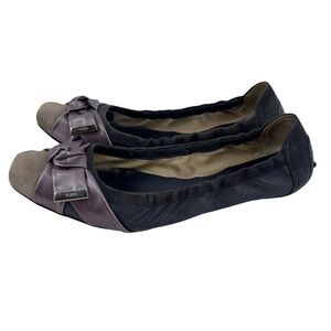 Tod’s ballet flats with bow